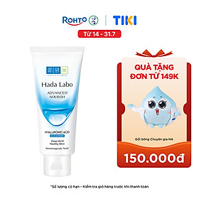 Sữa rửa mặt dưỡng ẩm tối ưu Hada Labo Advanced Nourish Cleanser 80g