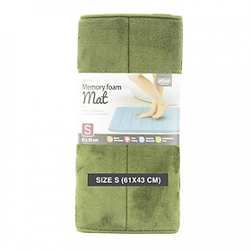 Thảm Chùi Chân Lock & Lock Memory Foam Viền Kiểu Stripe (S) MAT510