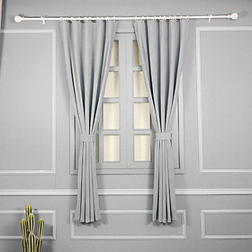 Mua Rèm may sẵn Everon màu ghi sáng giá cực hời - 310428