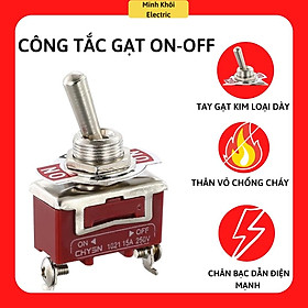 Mua Công Tắc Gạt On Off 2 chân 4 chân  6 chân  công tắc gạt sắt bật tắt đảo chiều  chuyển đổi bật tắt