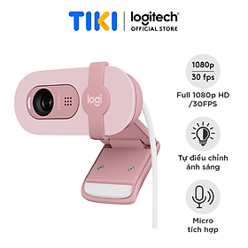 Webcam Logitech Brio 100 Full HD 1080p - Hàng Chính Hãng