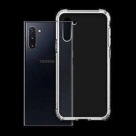 Ốp Lưng Chống Sốc cho Samsung Galaxy Note 10 - Dẻo Trong - Hàng Chính Hãng