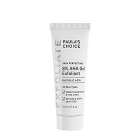 Gel loại bỏ tế bào chết Paula's Choice Skin Perfecting 8% AHA Gel Exfoliant 15ml Mã: 1907