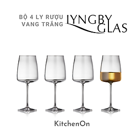 Bộ 4 Ly Rượu Vang Trắng