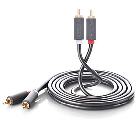 Mua Ugreen UG10519AV104TK 3M màu Đen Cáp âm thanh Bông sen 2 ra 2 dương - HÀNG CHÍNH HÃNG