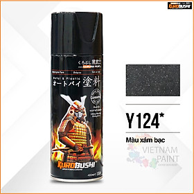 Mua Sơn xịt Samurai Kurobushi - BẠC LẤP LÁNH Y124 (400ml)
