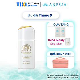 Serum chống nắng dưỡng da nâng tông Anessa Day Serum SPF50+ PA++++ 30ml