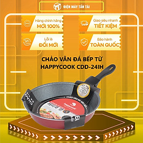 Mua CHẢO VÂN ĐÁ BẾP TỪ HAPPYCOOK CDD-24IH - Hàng chính hãng