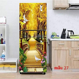 Mua MIẾNG DÁN TỦ LẠNH 3D CHỐNG THẤM TUYỆT ĐỐI MẪU 27