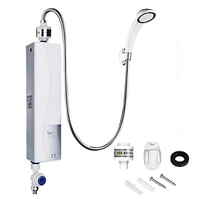 Mua Bộ máy nước nóng IPP 3000w nhỏ gọn kèm Vòi sen (Trắng)