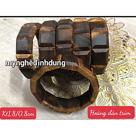 Vòng tay gỗ hoàng đàn tuyết lạng sơn siêu quý hiếm 