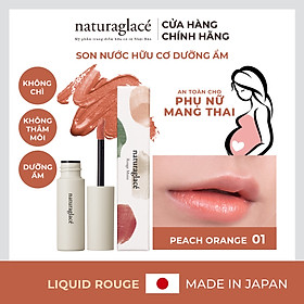 Son kem hữu cơ dưỡng ẩm - naturaglacé LIQUID ROUGE