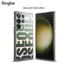 Ốp lưng dành cho samsung galaxy s23 ultra ringke fusion design - hàng chính hãng