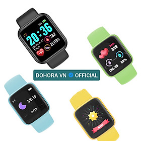Mua Đồng Hồ Thông Minh Smart Watch Thay Được Ảnh Nền DOHORA VN YD20 Kiểu Thể Thao Chống Nước  Theo Dõi Sức Khỏe Và Vận Động Kết Nối Smartphone - Hàng Nhập Khẩu
