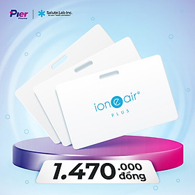 Mua Combo 03 Thẻ lọc không khí - khử mùi ion e air Card Plus - Hàng chính hãng