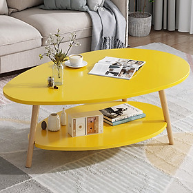 Mua Bàn Trà Bắc Âu Hình Trứng 2 TẦNG Trang Trọng Lịch Lãm - GP56