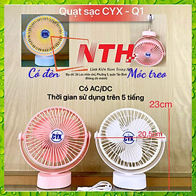 Mua Quạt sạc móc treo CYX-Q1 có Led