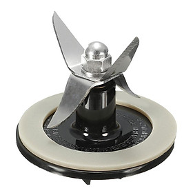 Stainless Steel Blender Blade Replacement Black with Sealing Ring Gasket