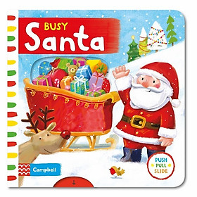 Cambell Fush Full Slide Series: Busy Santa (Christmas books)