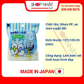 Khuôn làm kem Hình Người Tuyết ngộ nghĩnh - Nội địa Nhật Bản