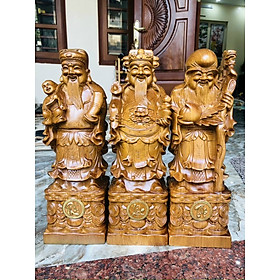 Mua Bộ tam đa phúc lộc thọ gỗ bách xanh thơm nức kt cao 60×15×18cm