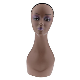 Female Mannequin Manikin Head Model Wig Cap Jewelry Hat Display Holder Stand