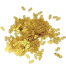 2-3pack 30g Metalic Sprinkles US Dollar Symbol Table Confetti Scatter Party