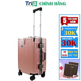 Vali kéo khung nhôm nắp gập TRIP A91 nhựa PC/ABS - Bảo hành 5 năm