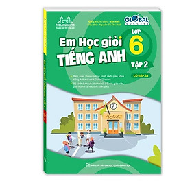 Sách - Em học giỏi tiếng Anh lớp 6 tập 2 (Có đáp án) - có file nghe