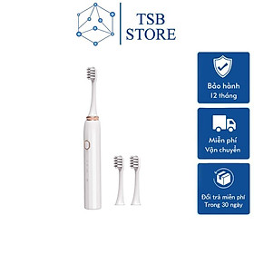 Mua Bàn Chải Đánh Răng Điện Sonic X20 Cao Cấp Tẩy Trắng Răng Máy Đánh Răng Lông Mềm Cho Bé Tặng Đầu Chải