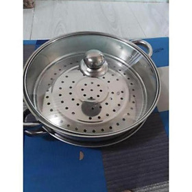 Mua Bộ Nồi Hấp 2 Tầng size 28 vung kính