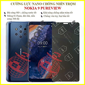 Dán chống nhìn trộm dành cho  Nokia 9 PureView - Dán cường lực dẻo nano 9H+