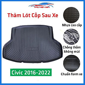 Mua Thảm nhựa lót cốp Civic 2019-2020-2021-2022 nhựa dẻo dày dặn đàn hồi tốt