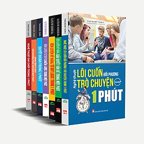 Combo 7 Cuốn Phát Triển Kỹ Năng Toàn Diện Luyện Não Trong 1 Phút Bán Chạy Nhất Nhật Bản: Nghệ Thuật Ghi Chép, Nghệ Thuật Ghi Nhớ, Giải Quyết Vấn Đề Trong 1 Phút, Tư Duy Chiến Lược, Tư Duy Logic, Quyết Đoán Trong 1 Phút, Lôi Cuốn Đối Phương Trò Chuyện Trong 1 Phút