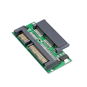 1.8in Micro SATA to SATA 2.5 SSD Hard Drive Disk Adapter Card for Laptop Computer Converter Card with Built-in IC Chip