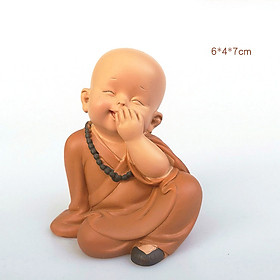 Mua Tượng Chú Tiểu Vô Ưu Đường Nét Sinh Động Trang Trí Xe Hơi  Phòng Thiền  Kệ Sách