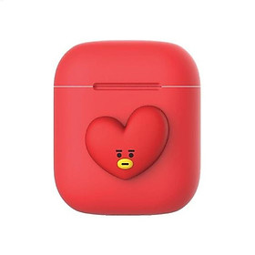 Vỏ Silicone Có Lỗ Sạc Bảo Vệ Airpods_BT21 X ROYCHE AIRPOD CASE