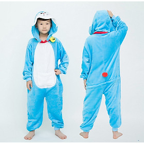 Bộ Đồ thú mèo máy doraemo Pijama dành Cho Người Lớn và Trẻ Em kiểu dáng