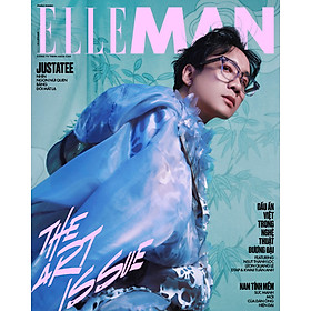 Tạp chí ELLEMAN 10/2025 - Bìa JustaTee - Nhân vật Featuring Steven Nguyễn - The Art Issue (Bìa ngẫu nhiên) - 