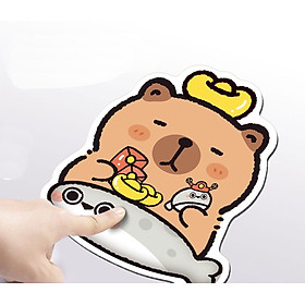 Mua Miếng Lót Chuột MousePad Kê Tay Bàn Phím Hoạt Hình Shin Chuột Lang Nước Gấu Rồng Cute_ Hàng chính hãng
