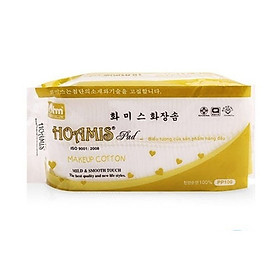 Bông Tẩy Trang Cao Cấp Korea PN 100 Hoamis (100 Miếng)