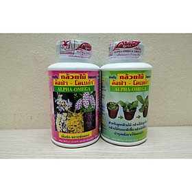 Mua ComBo Alpha Omega Xanh 250 ml - Kích thích sinh trưởng  kích mầm chồi hoa Lan + Thuốc kích hoa Alpha Omega U45 250ml _ Hàng nhập Thái Lan