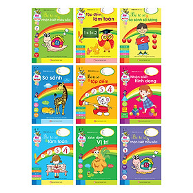 Combo Bộ Sách Bé Làm Quen Với Môn Toán (9 Cuốn)