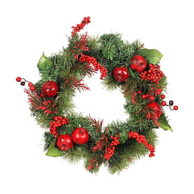 Artificial Christmas Wreath Decor Seasonal Garland , Flower Wreath for Home