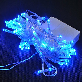 Mua Đèn Nháy Trang Trí Led Màu Xanh Dương 50 Bóng