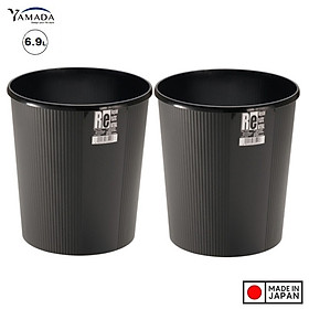 Thùng rác văn phòng đẹp Yamada Re 6.9L hàng Made in Japan