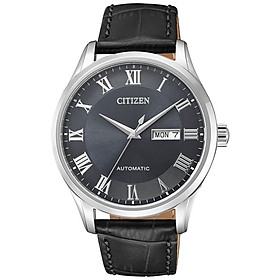 Đồng Hồ Nam Citizen Dây Da NH8360-12H - Mặt Xám