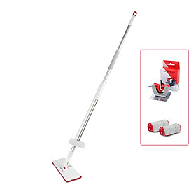 Bộ Cây Lau Nhà Tự Vắt Thông Minh Đa Năng Parroti Magic MG01 Cao Cấp - Tặng Thêm 1 Móc Treo và 1 Miếng Lau
