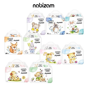 Tã/Bỉm Quần Cao Cấp NABIZAM Siêu Mỏng, Thấm Hút Và Chống Tràn Tối Đa Size NewBorn Đến 3XL Cho Bé Từ 3kg Đến Trên 20kg