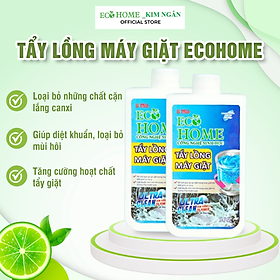 Bột Tẩy Lồng Máy Giặt Công Nghệ Sinh Học ECOHOME 300g Giúp Tẩy Sạch Vết Ố